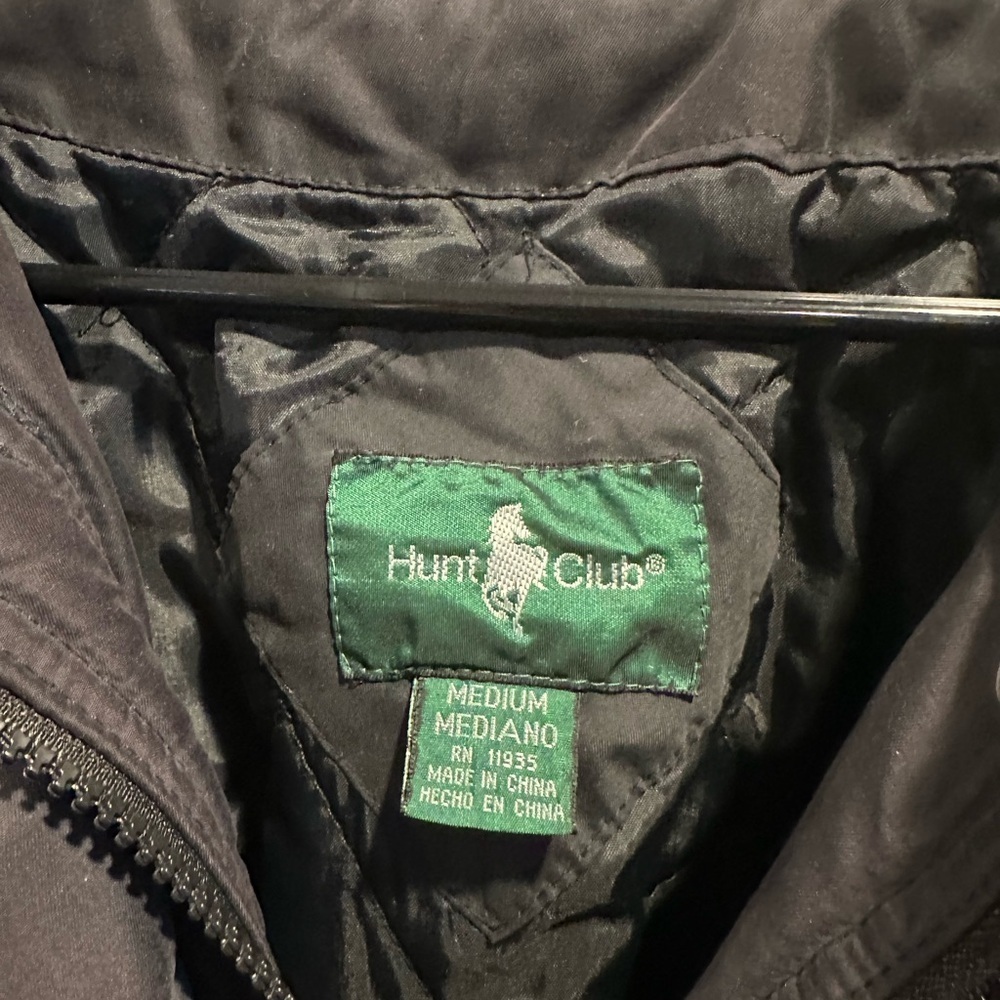 Vintage Hunt Club Dark Jacket with Hood - Picture 3 of 5